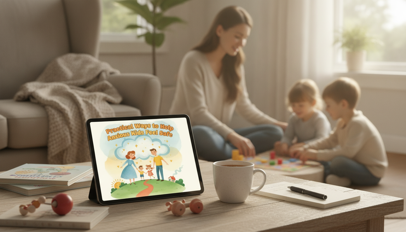 Calming Anxious Kids: Fast Tools, Routines, and Scripts