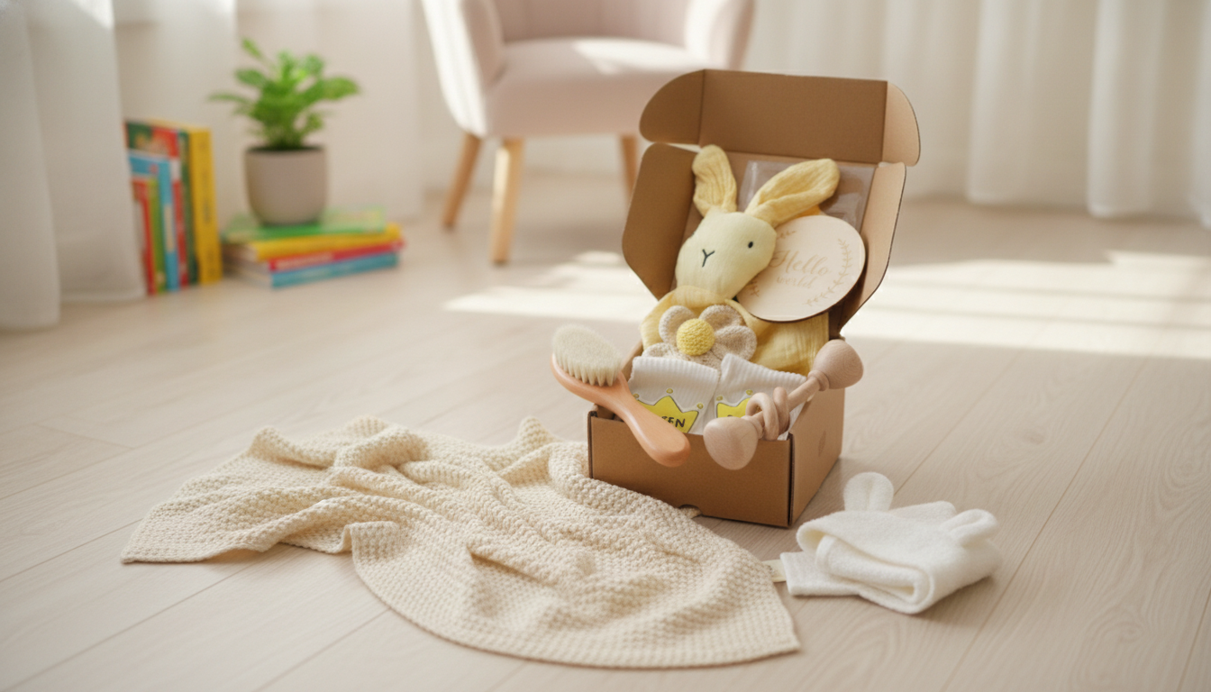 Cotton Blanket & Bath Set: A Baby Shower Gift That Works