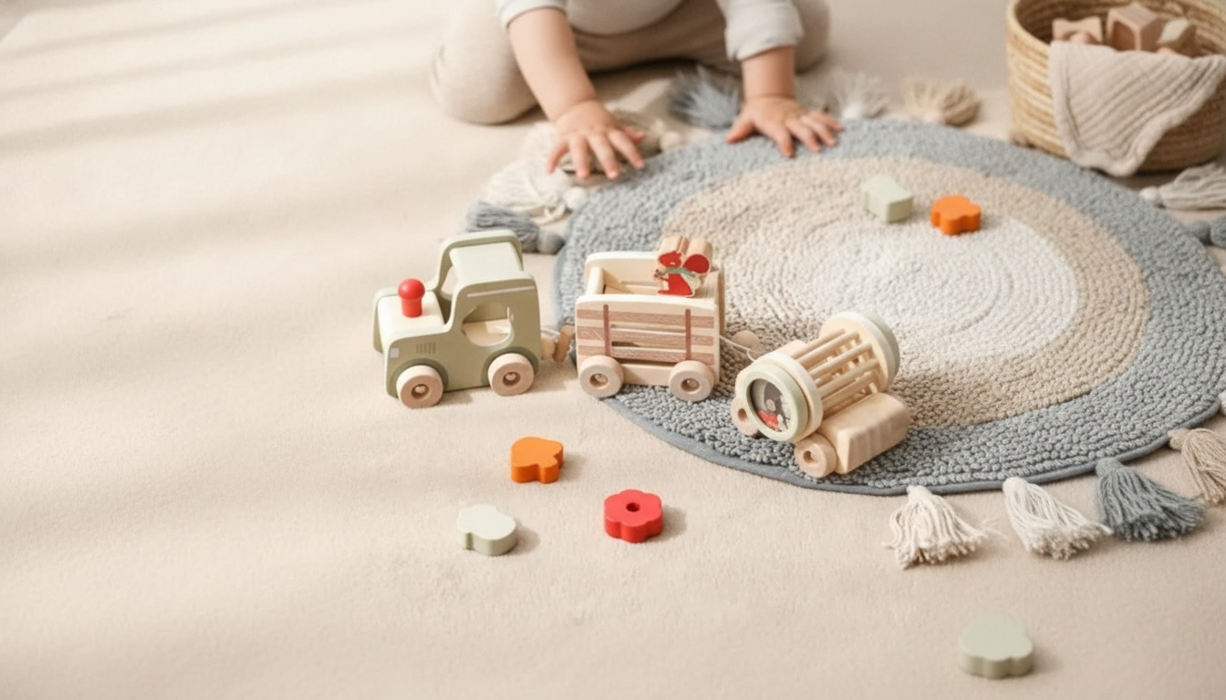Montessori Wooden Train Set: A Skill-Building Toy