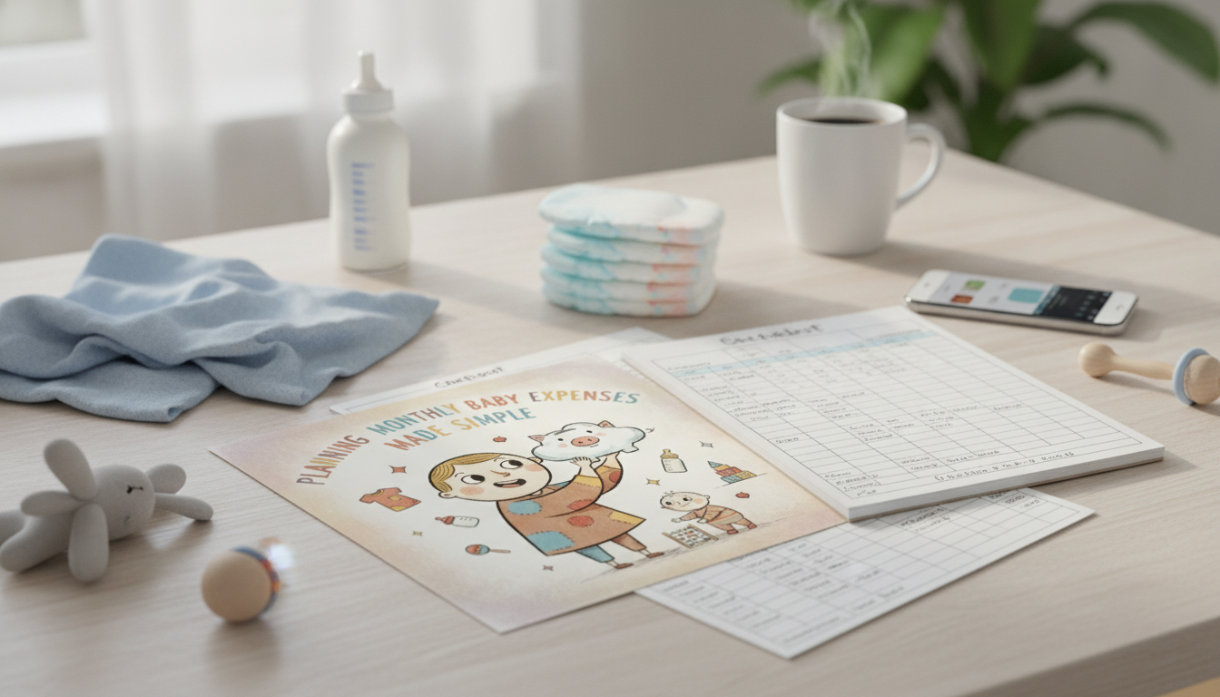 Monthly Baby Expenses: A Simple Printable Budget Plan