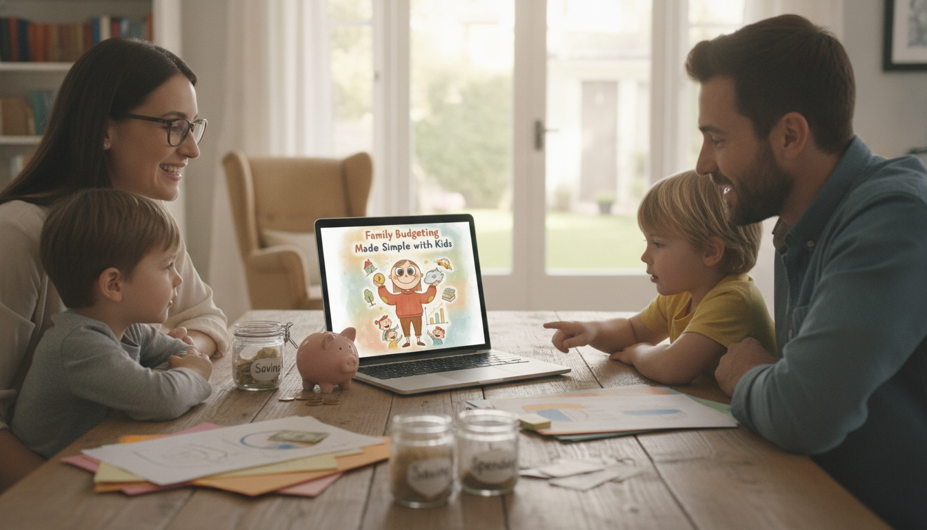 Simple Family Budgeting With Kids: Allowance & Saving